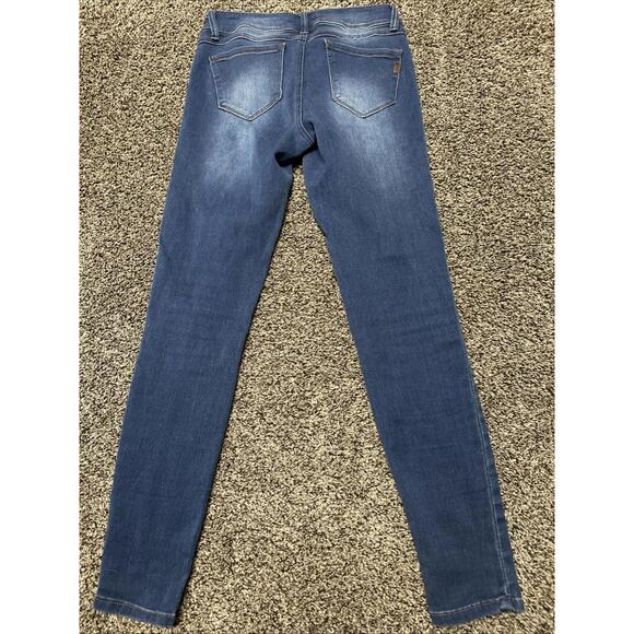 1822 Denim Woman’s‎ Size 28 Skinny Blue Jeans Dark Wash 29x29 - Picture 4 of 7